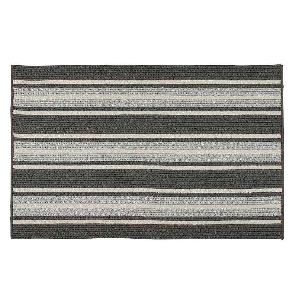 Mesa Stripe - Stone Grey 9'x12'. Picture 2