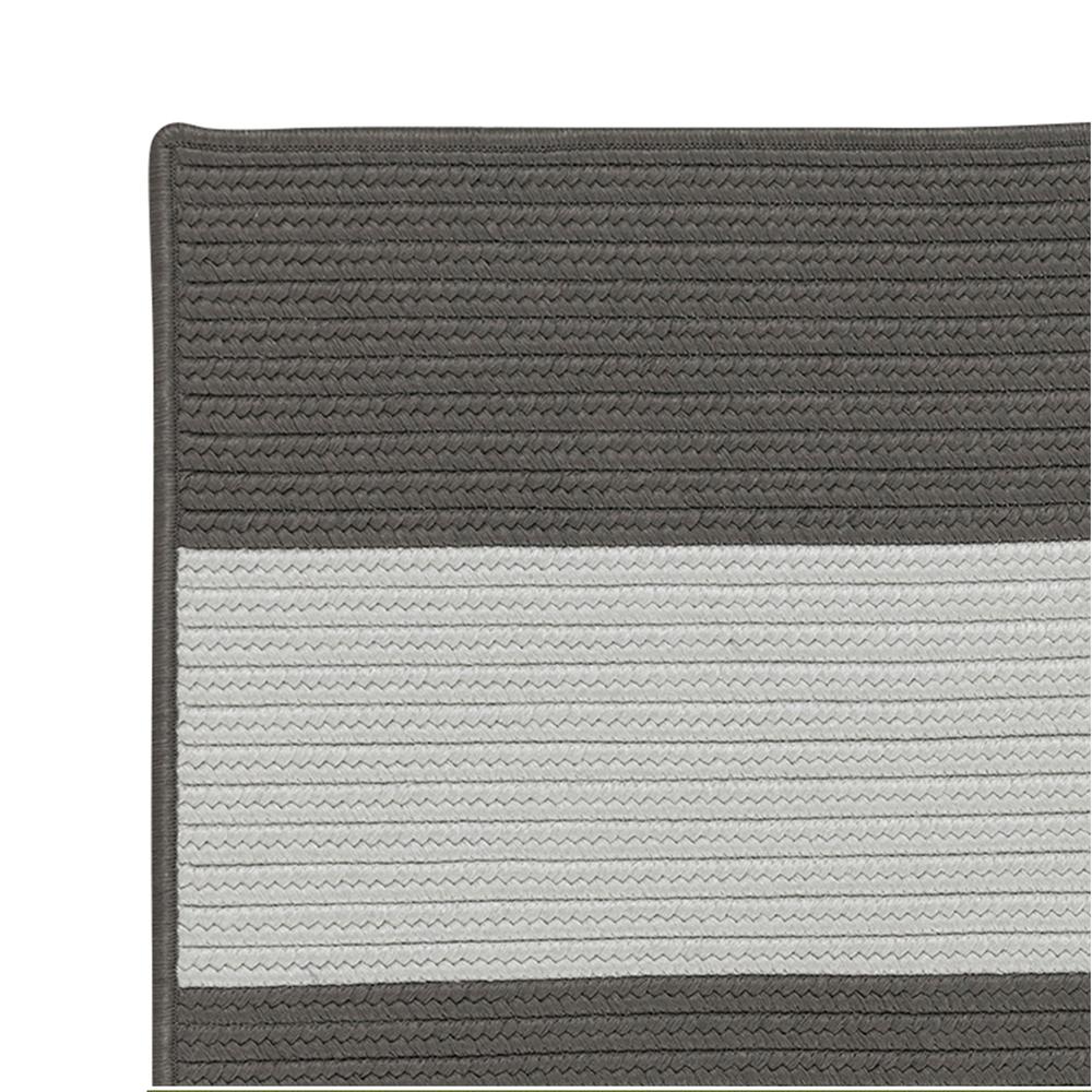Newport Textured Stripe - Greys 9'x12'. Picture 1