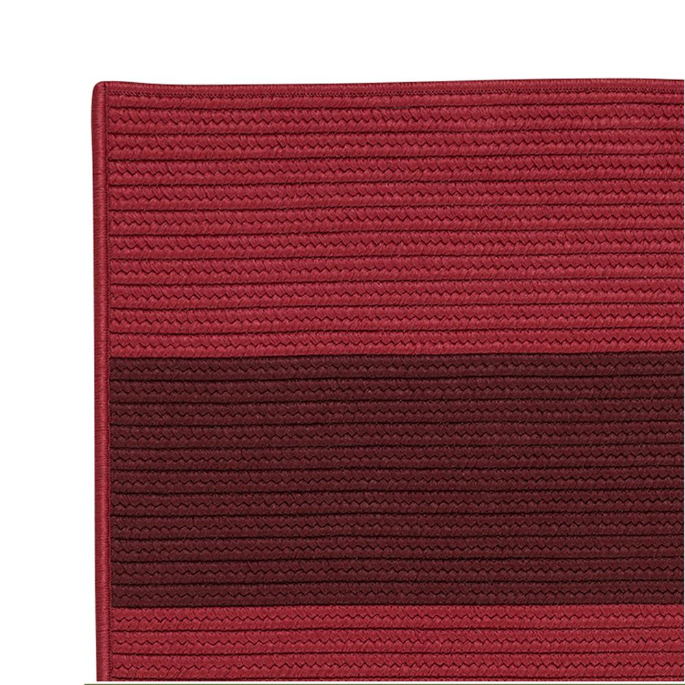 Newport Textured Stripe - Reds 9'x12'. Picture 1