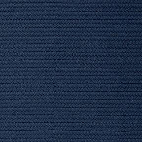 Reversible Flat-Braid (Rect) Runner - Navy 2'4"x15'. Picture 2