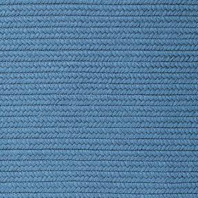 Reversible Flat-Braid (Rect) Runner - Oasis Blue 2'4"x15'. Picture 2