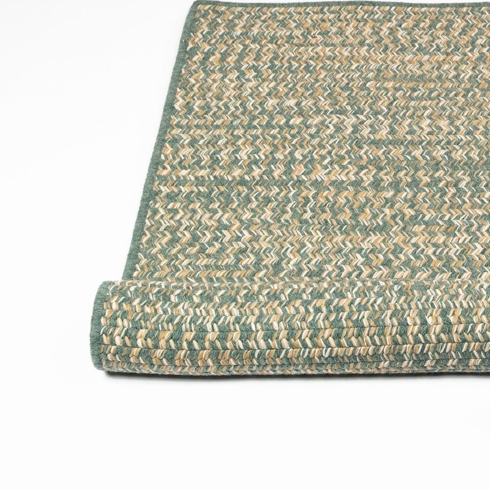 Monterey Wool Tweed - Teal  6' x 9'. Picture 1