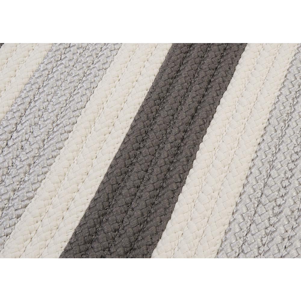 Stripe It - Silver 9' square. Picture 1