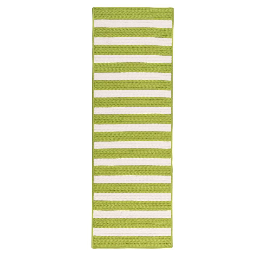 Stripe It - Bright Lime 9' square. Picture 2