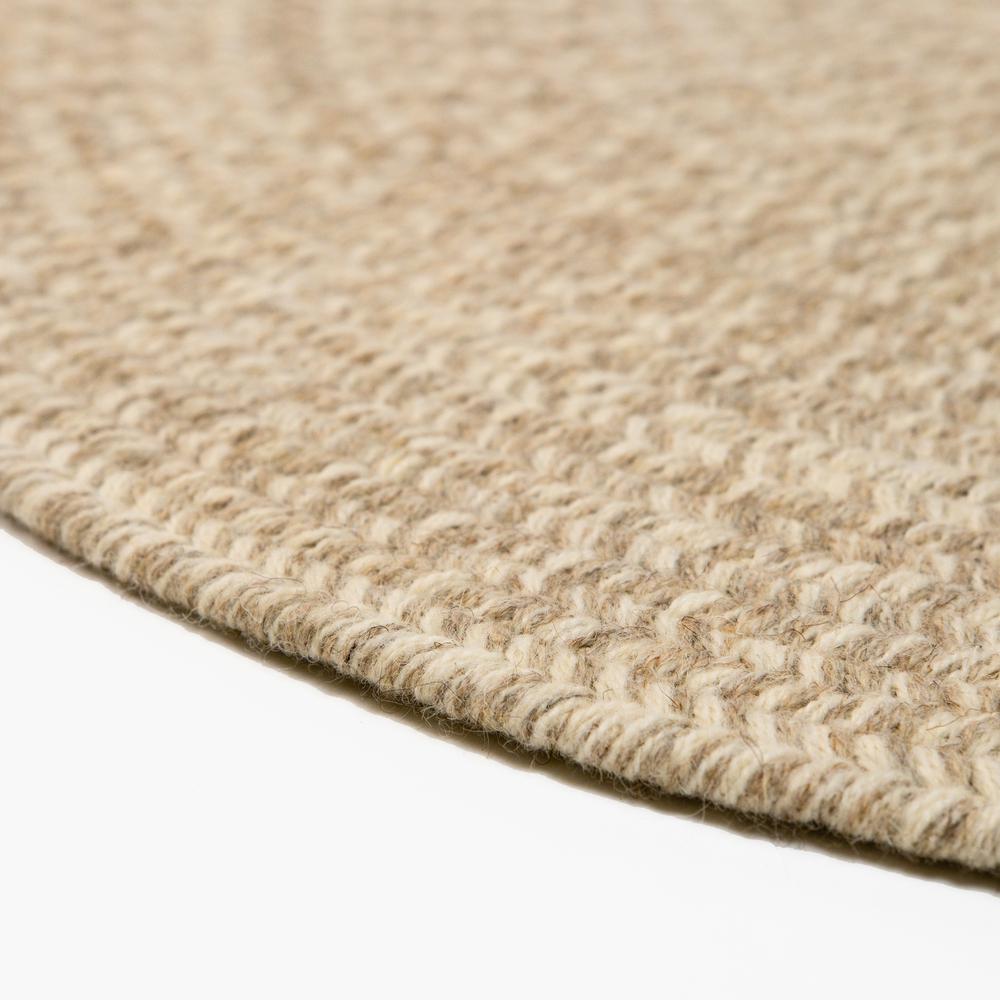 All - Natural Woven Tweed - Beige 6' x 9'. Picture 2