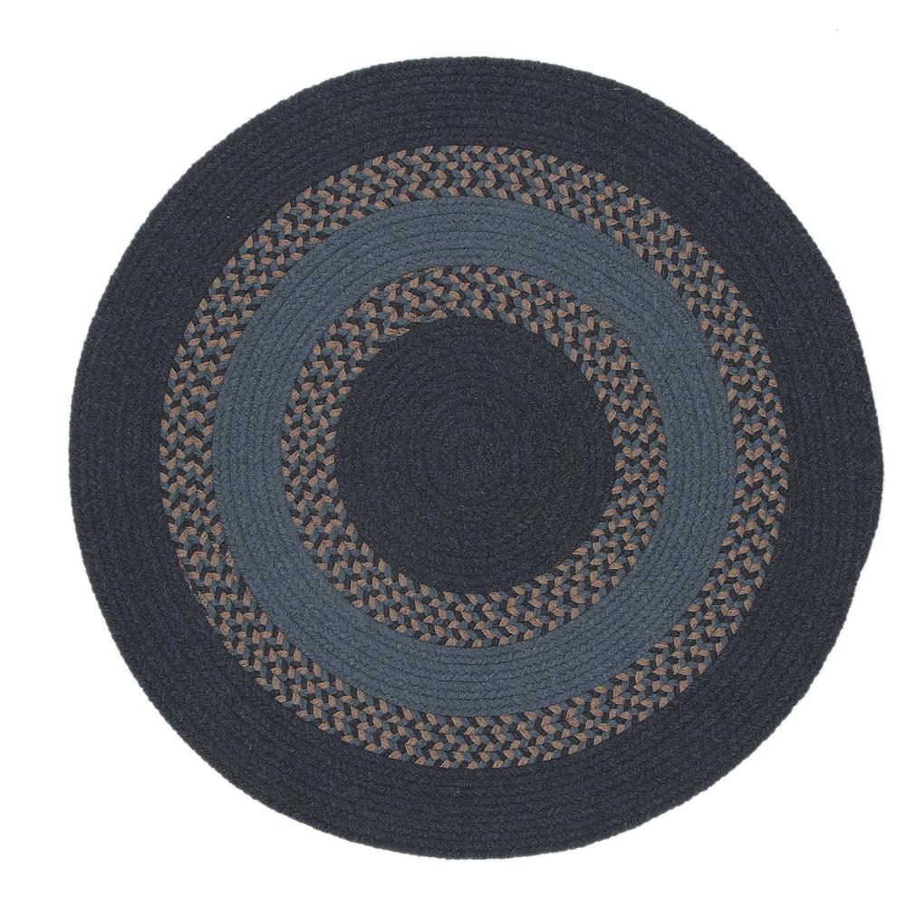 Corsair Banded Round  - Navy 15x15. Picture 4
