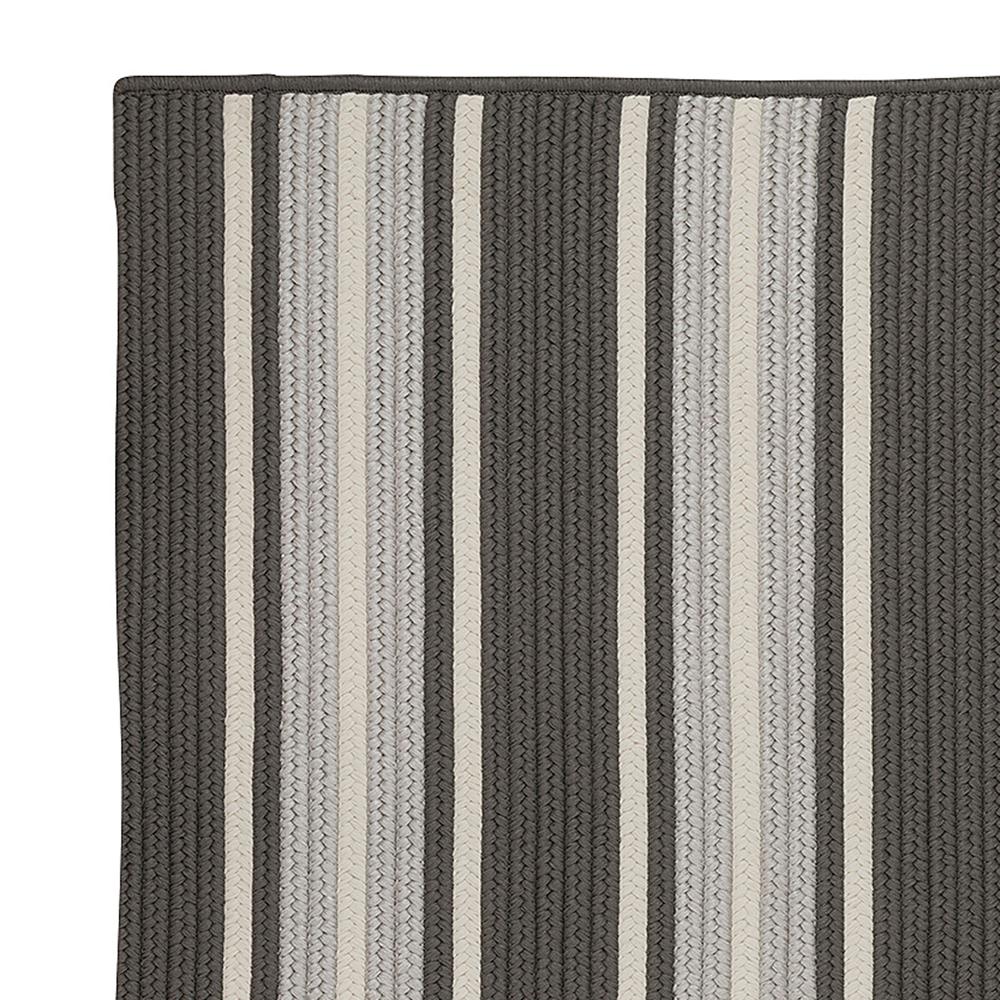 Mesa Stripe - Stone Grey 10'x13'. Picture 1