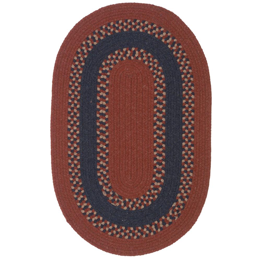 Corsair Banded Oval  - Red 3x5. Picture 2