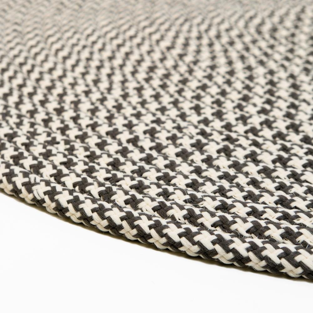 Milton Houndstooth Tweed -  Gray 8' x 10'. Picture 2