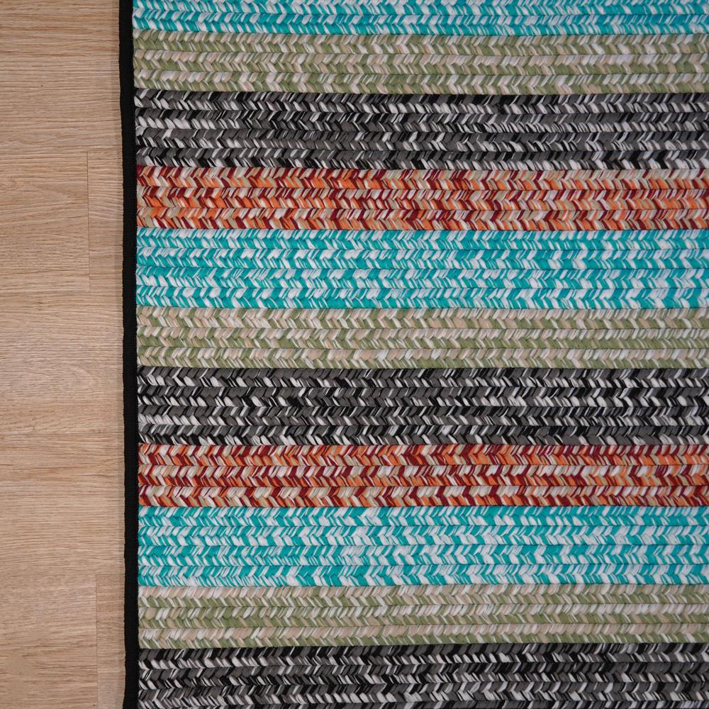 Ashton Tweed Stripe - Earth Vibes 5x7 Rug. Picture 6