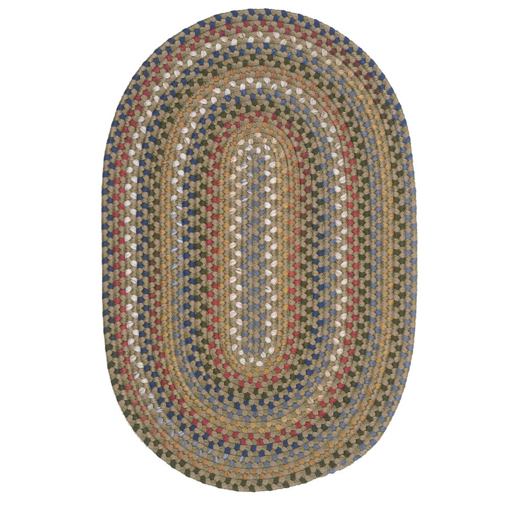 Wayland Oval  - Olive 27"x46". Picture 2