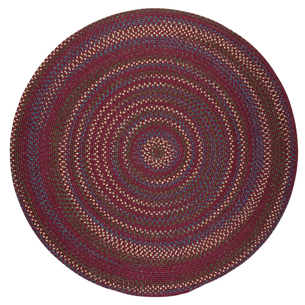 Worley Oval  - Burgundy 6x9. Picture 4