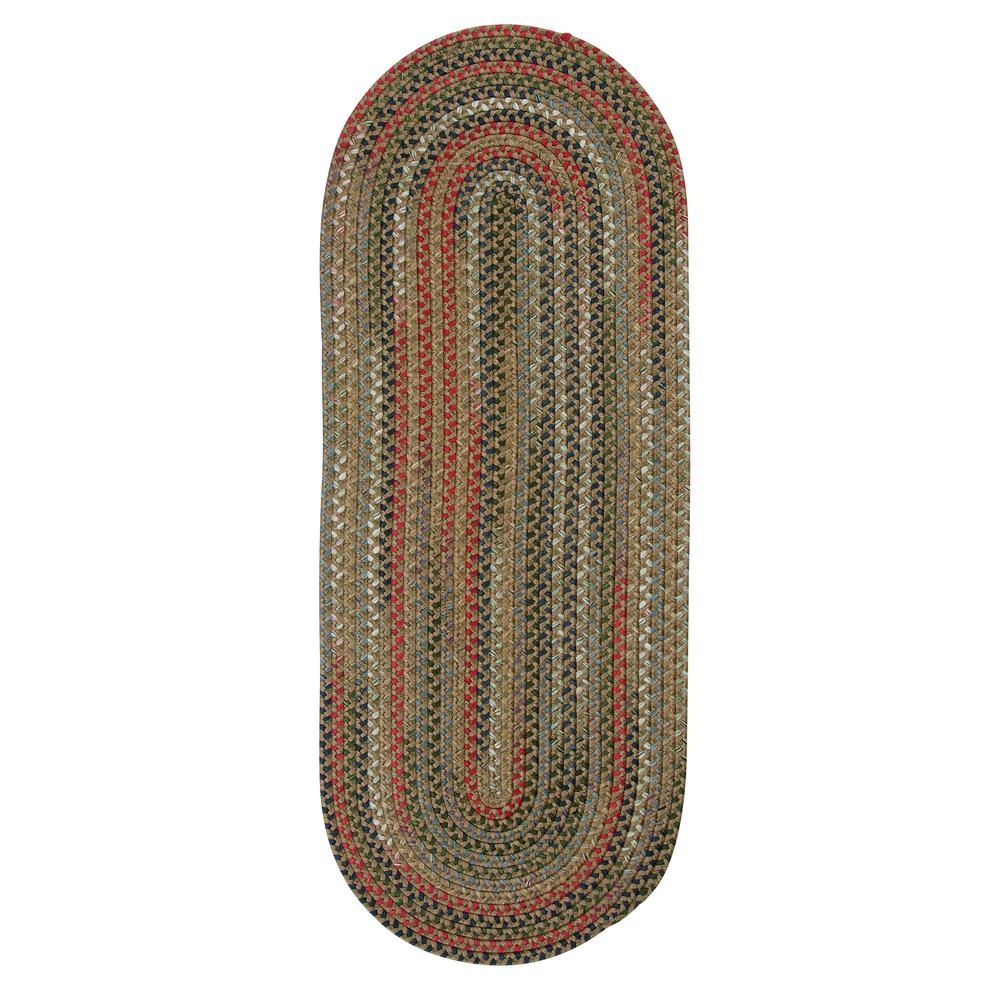 Wayland Oval  - Olive 27"x46". Picture 6