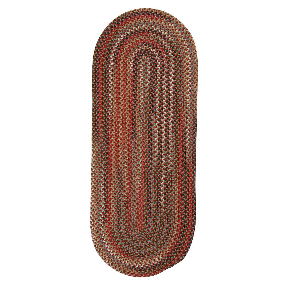 Wayland Oval  - Red 2x4. Picture 6