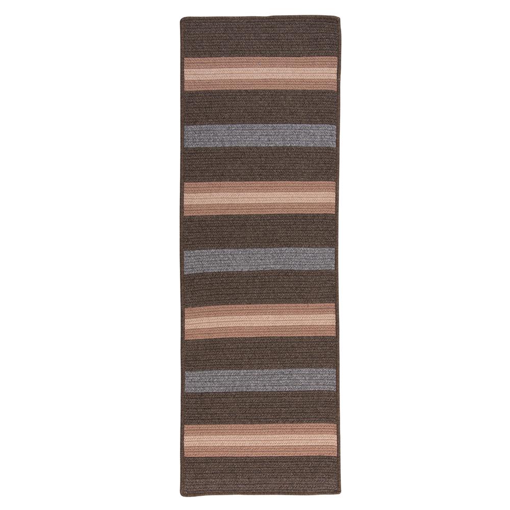 Elmdale Runner  - Brown 30"x84". Picture 2