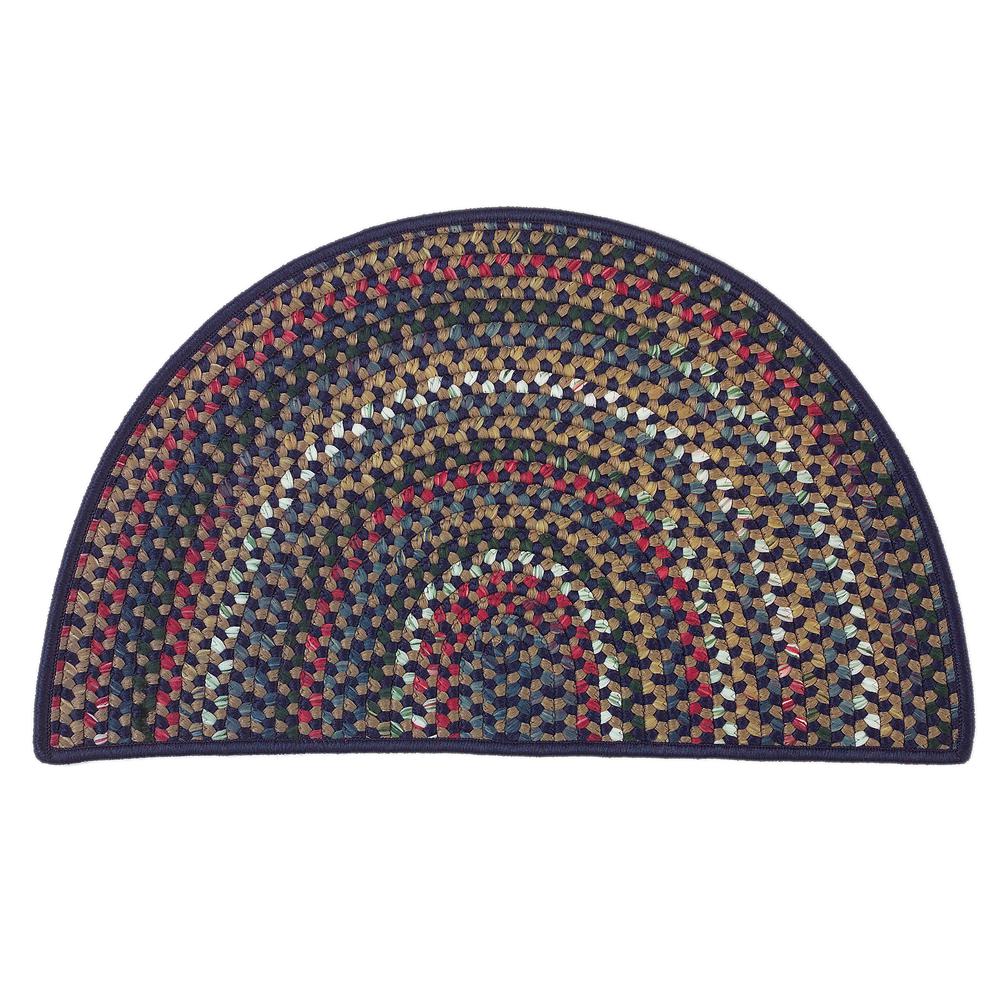 Wayland Oval  - Navy 27"x46". Picture 7