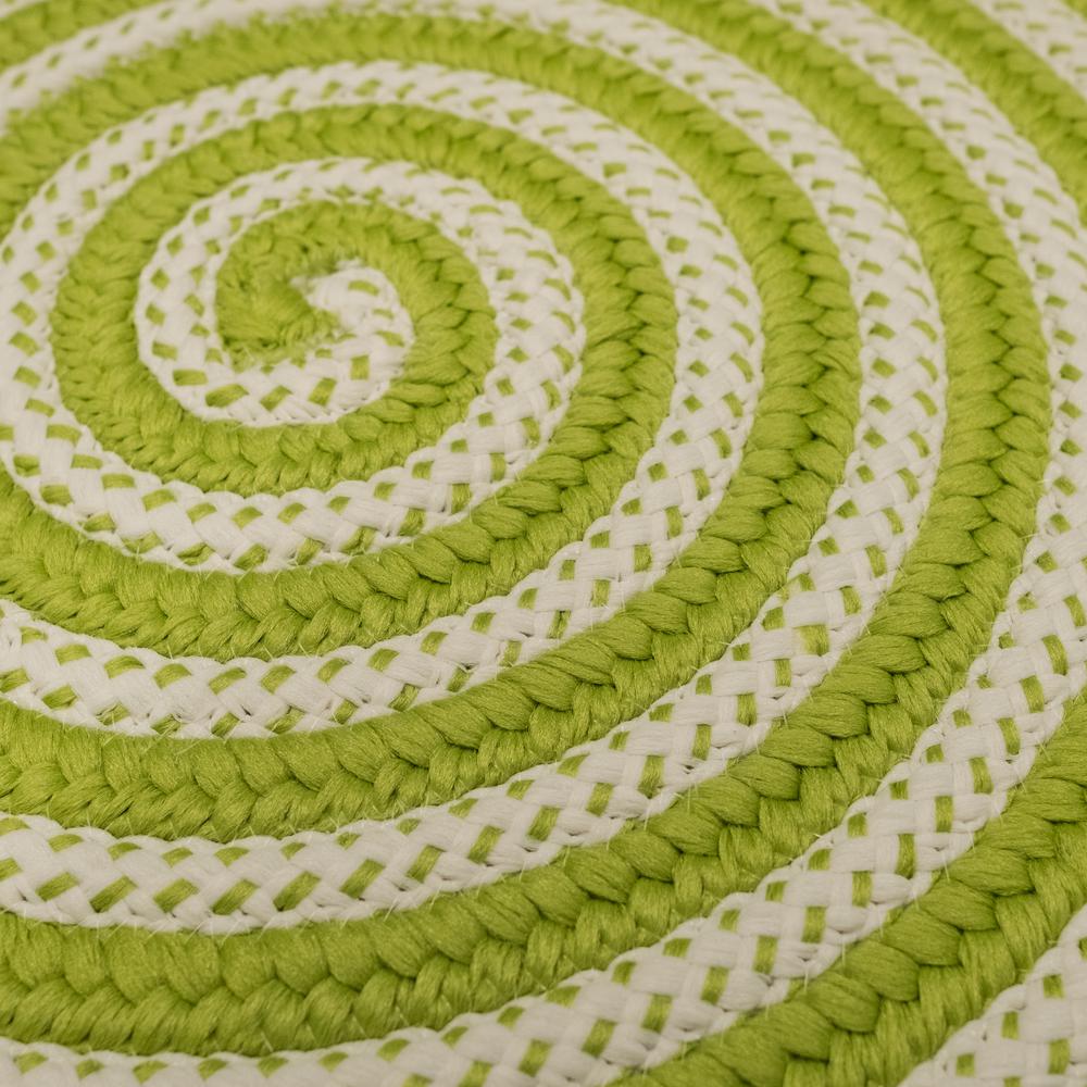 Candy Cane Rugs - Green 45” x 45”. Picture 4