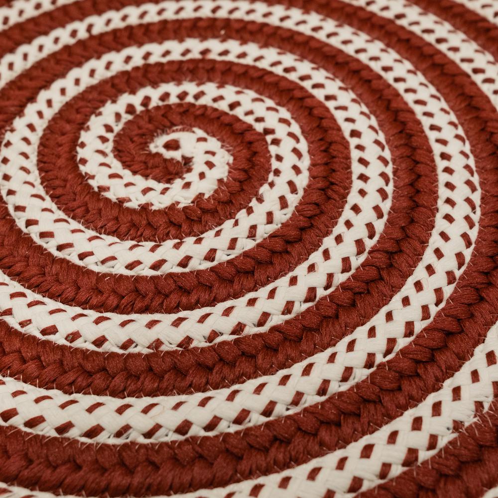 Candy Cane Rugs - Red 45” x 45”. Picture 4