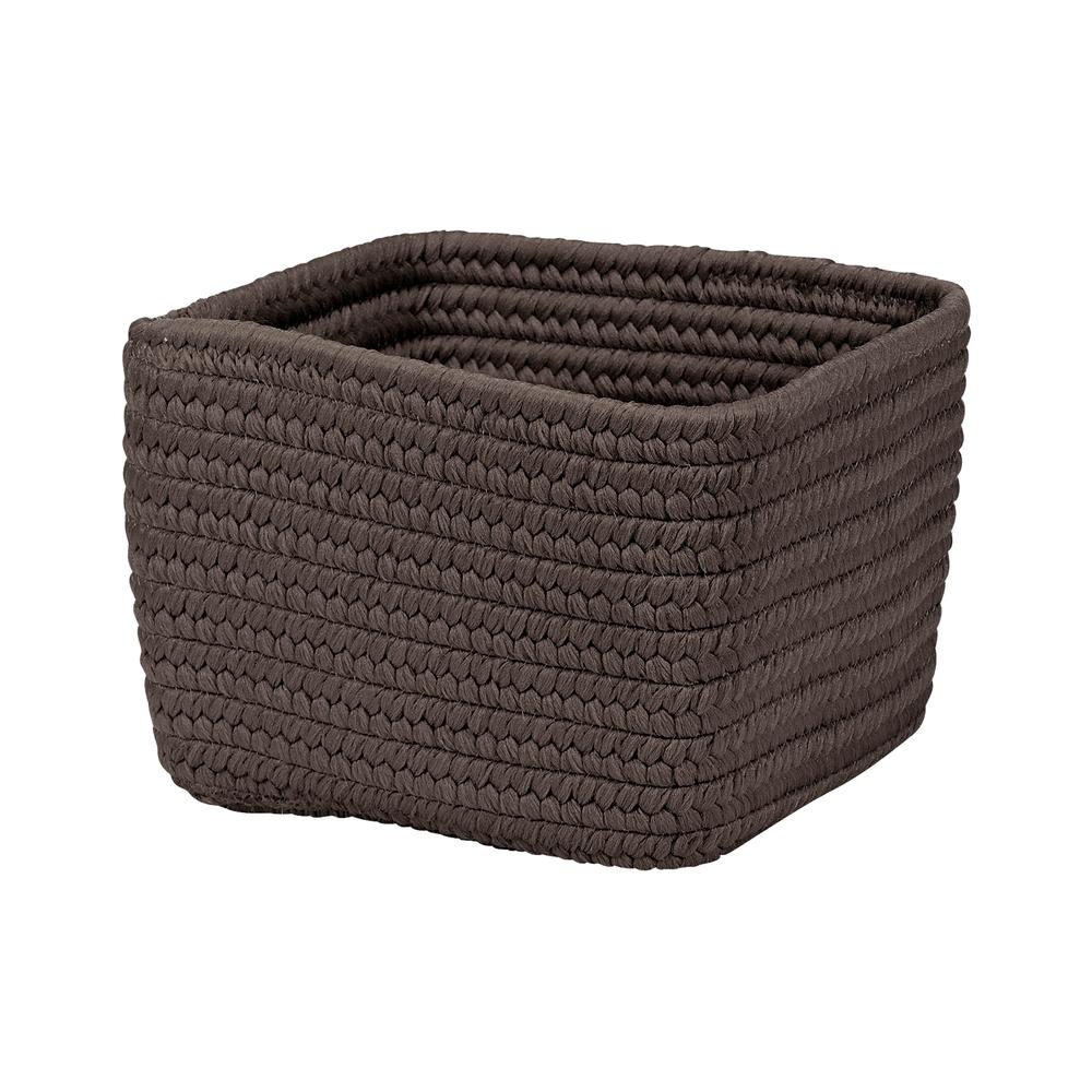Braided Craft Basket - Misted Grey 10"x10"x6". Picture 1