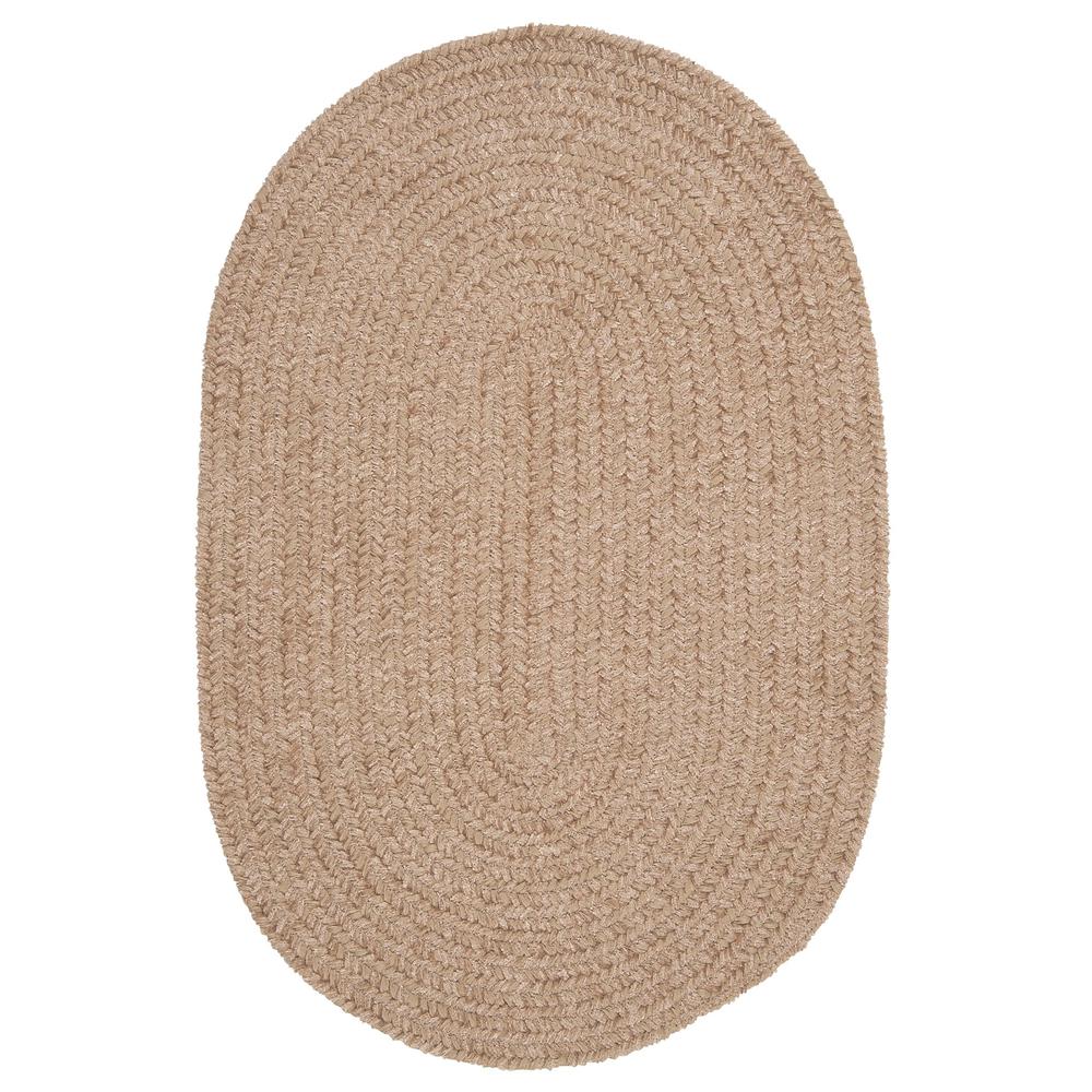 Barefoot Chenille Bath Rug - Sand 1'10"x2'10". The main picture.