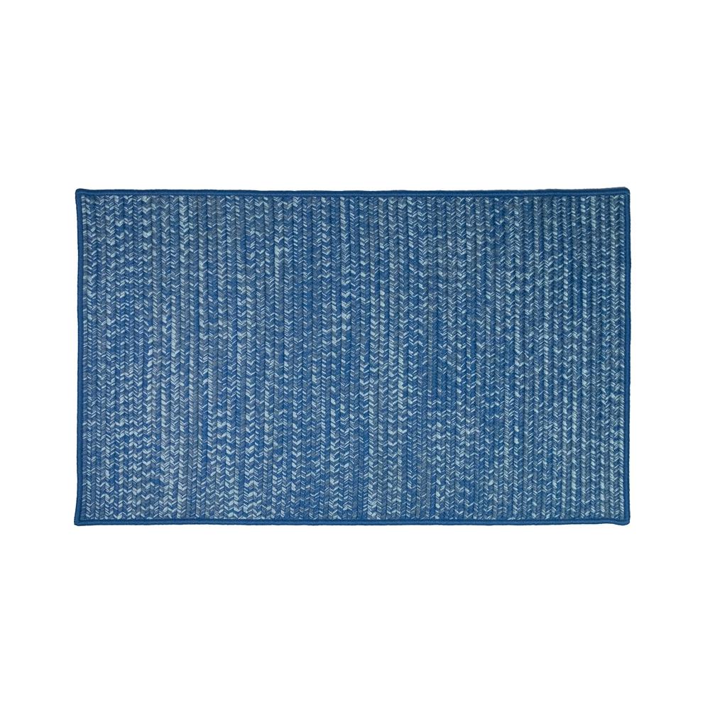 Crestwood Tweed Doormats - Highland Blue 22" x 34". Picture 3