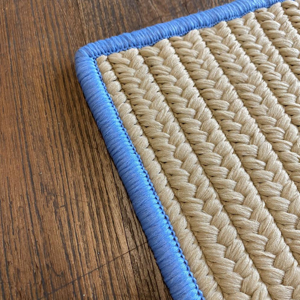 Seville Doormats - Blue  22" x 34". Picture 1