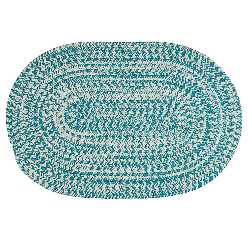 Sasha Doormats - Turquoise 22" x 34". Picture 2