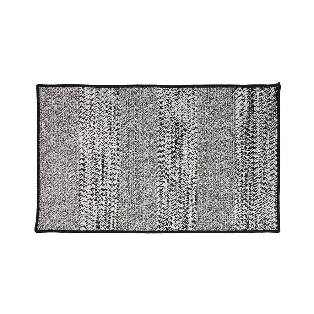 Havana Textured Doormats - Black Lace 22" x 34". Picture 3