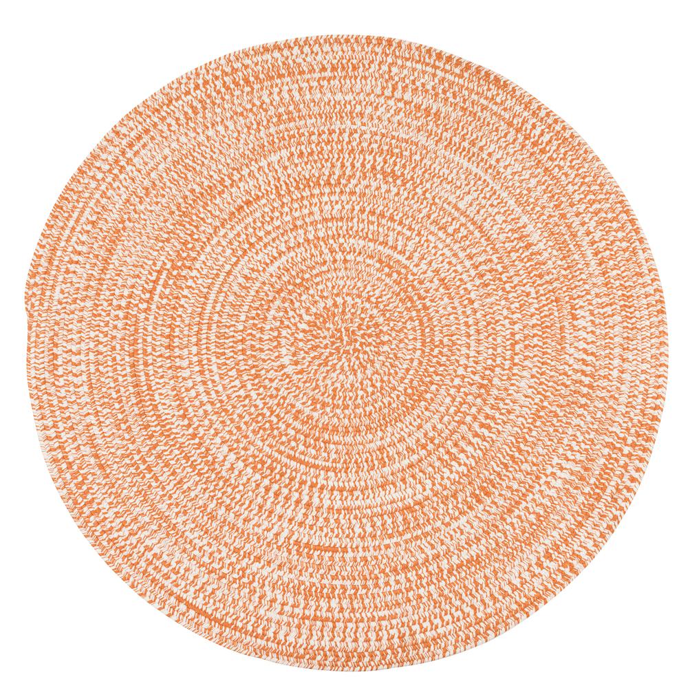 Kaari Tweed - Rusted Orange 4' round. Picture 1
