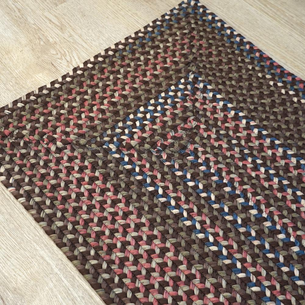 Lucid Braided Multi - Earth Brown 2x3 Rug. Picture 10