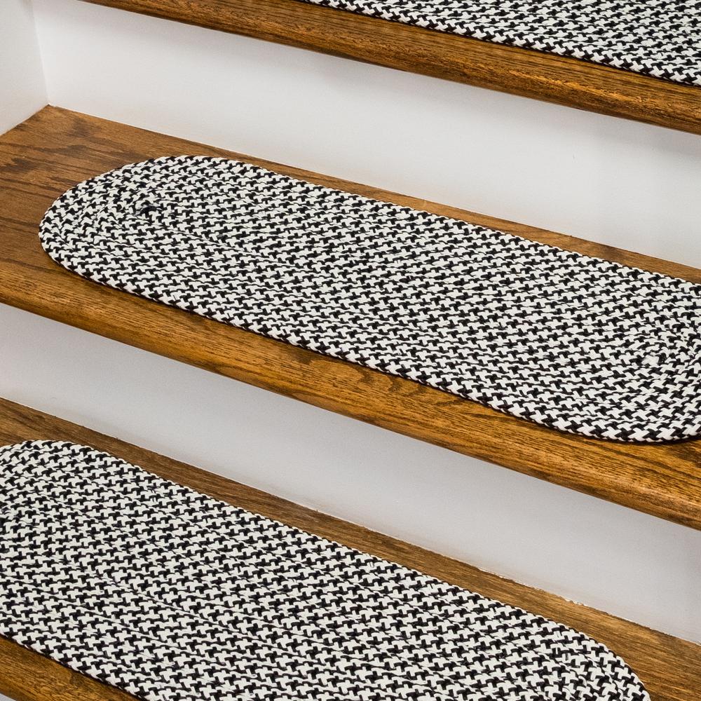 Milton Houndstooth Tweed Stair Treads ON49A008X028-4. Picture 3