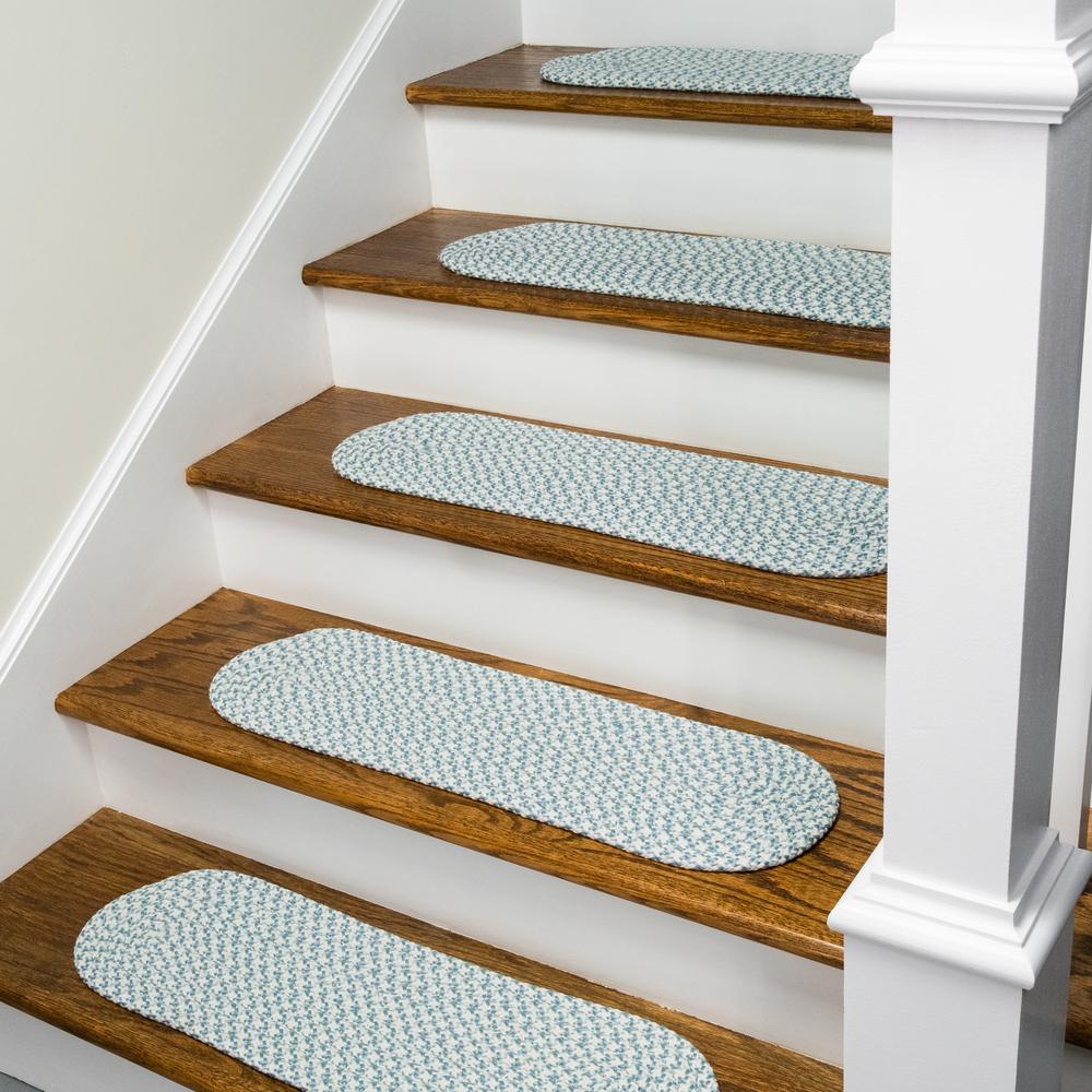 Milton Houndstooth Tweed Stair Treads ON56A008X028-4. Picture 1
