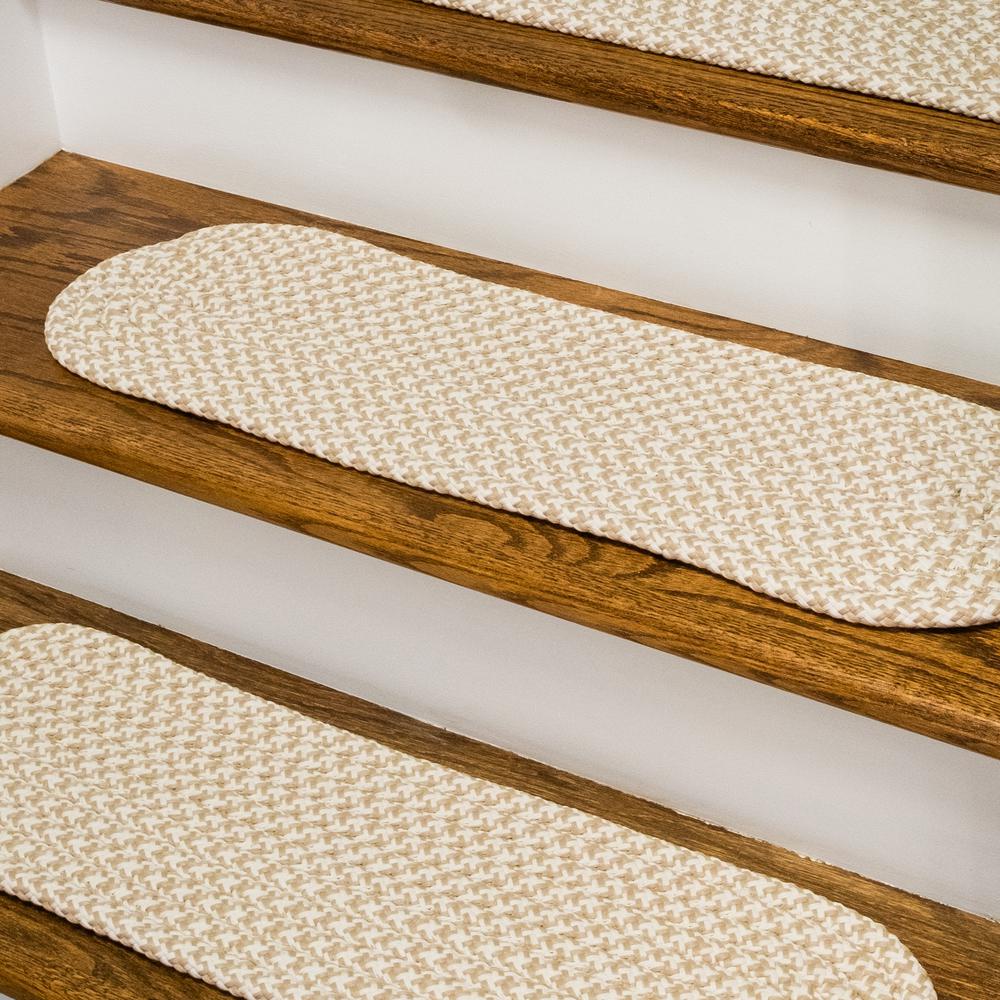 Milton Houndstooth Tweed Stair Treads ON89A008X028-4. Picture 3