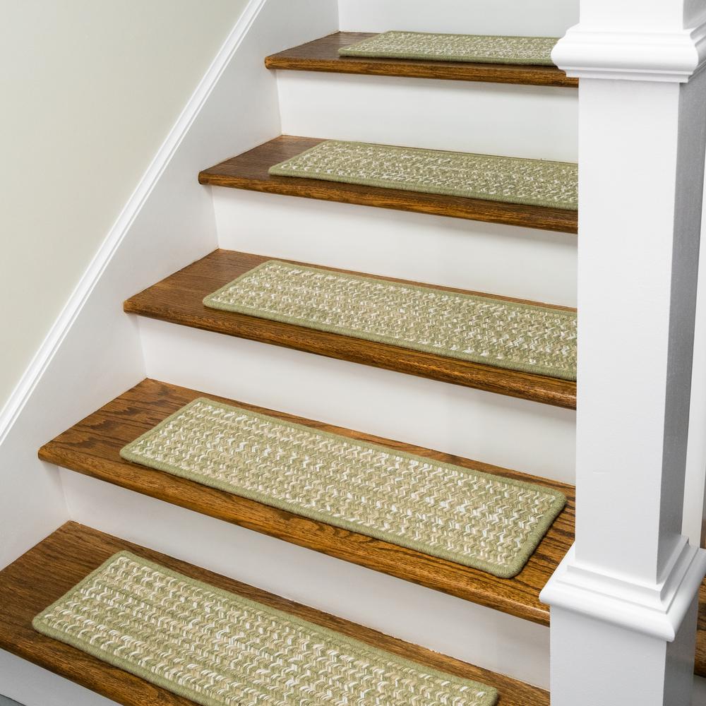 Monterey Wool Tweed Stair Treads RY29A008X028S-4. The main picture.