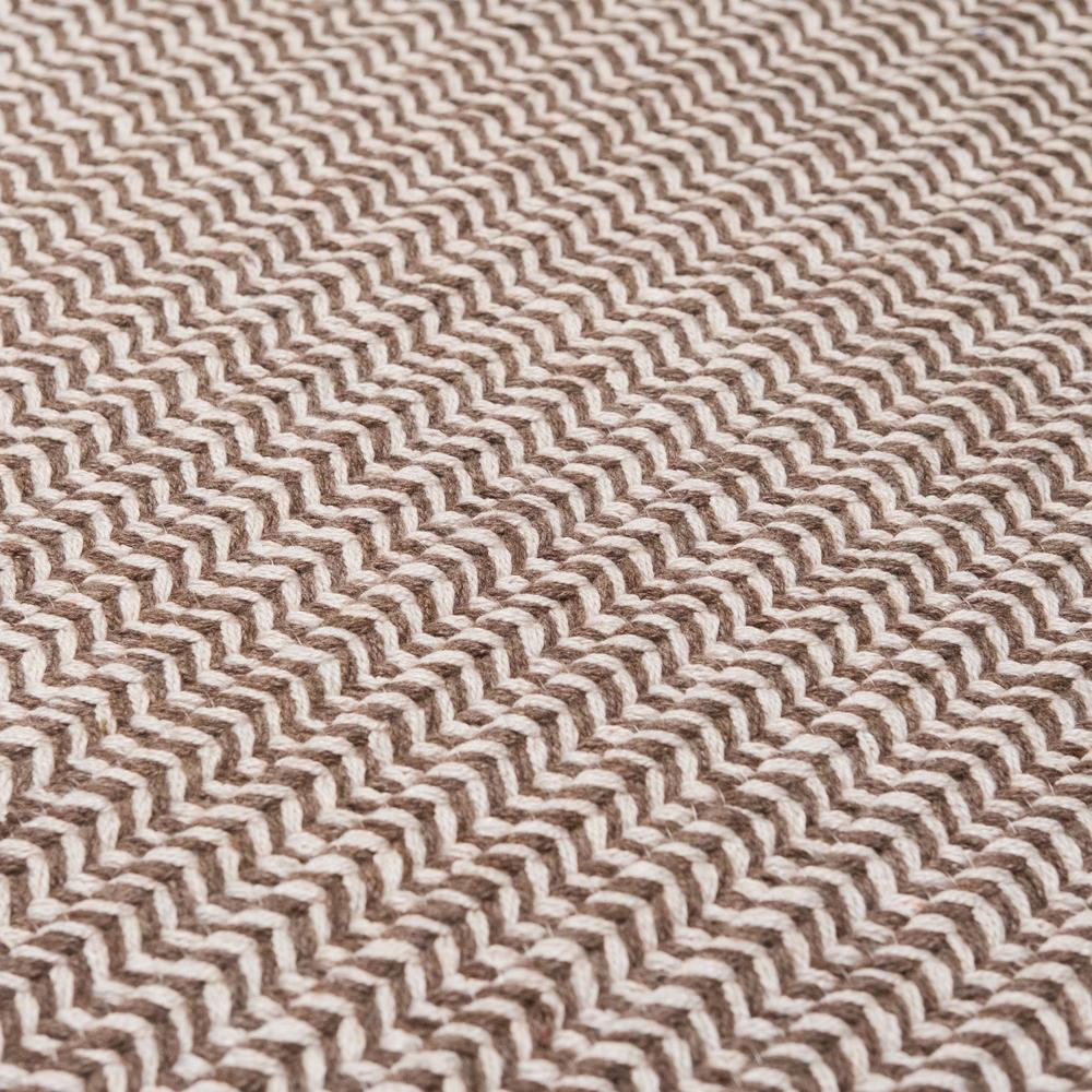 Sunbrella Zebra Woven Doormats - Mink 22" x 34". Picture 1
