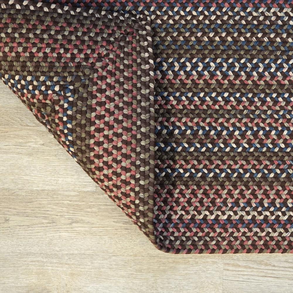 Lucid Braided Multi - Earth Brown 8x10 Rug. Picture 1