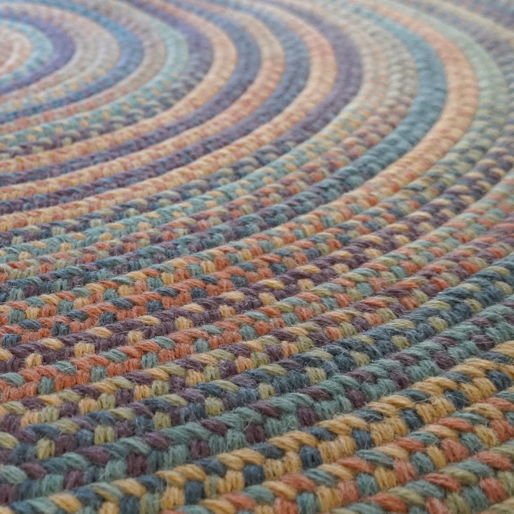 Timeless Wool Braid - Catalina Multi - 3' x 5'. Picture 3