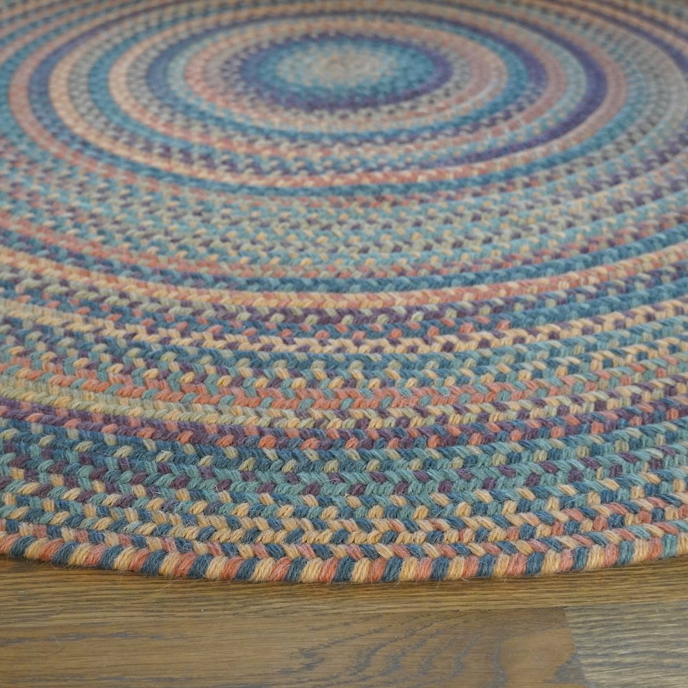 Timeless Wool Braid - Catalina Multi - 3' x 5'. Picture 4