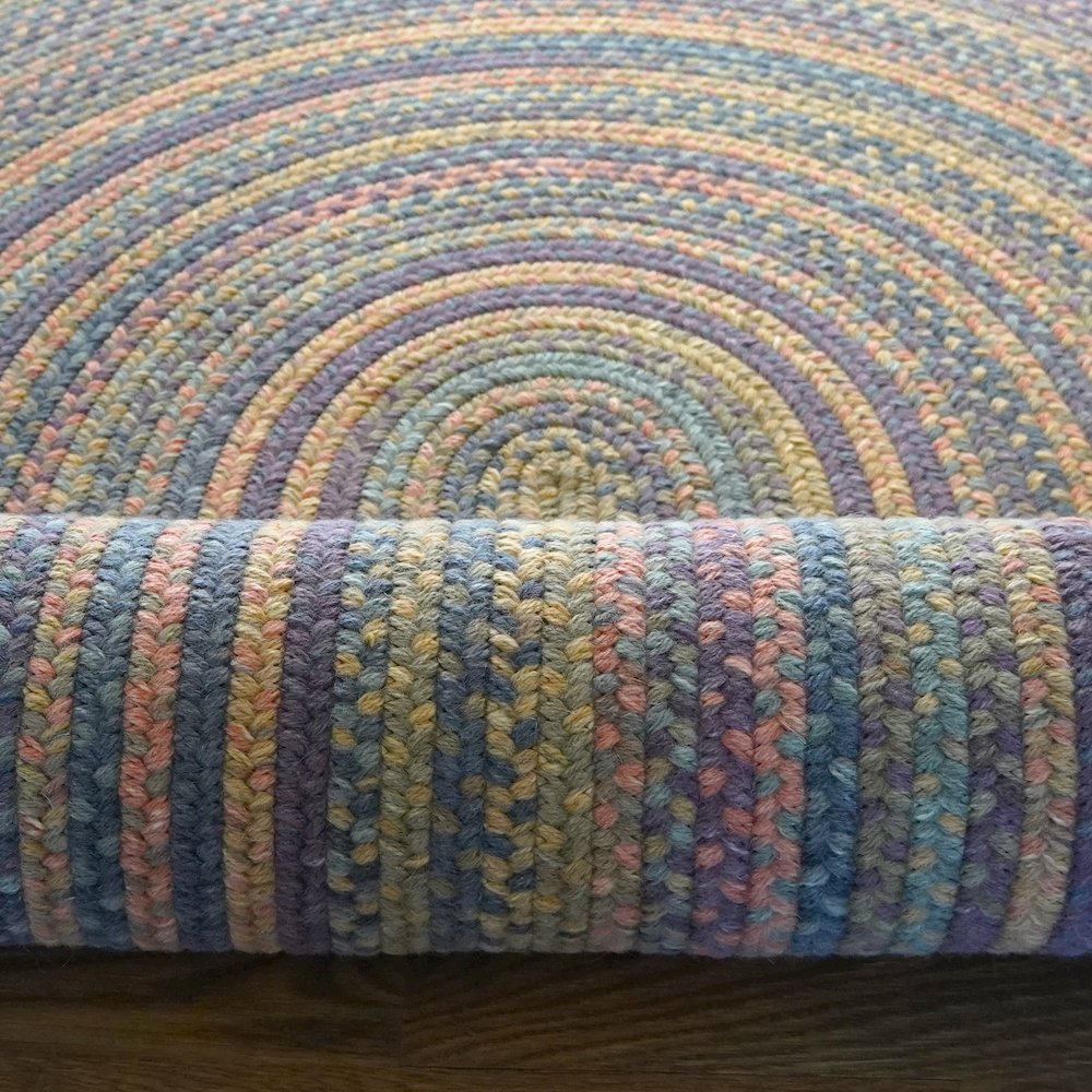 Timeless Wool Braid - Catalina Multi - 3' x 5'. Picture 6