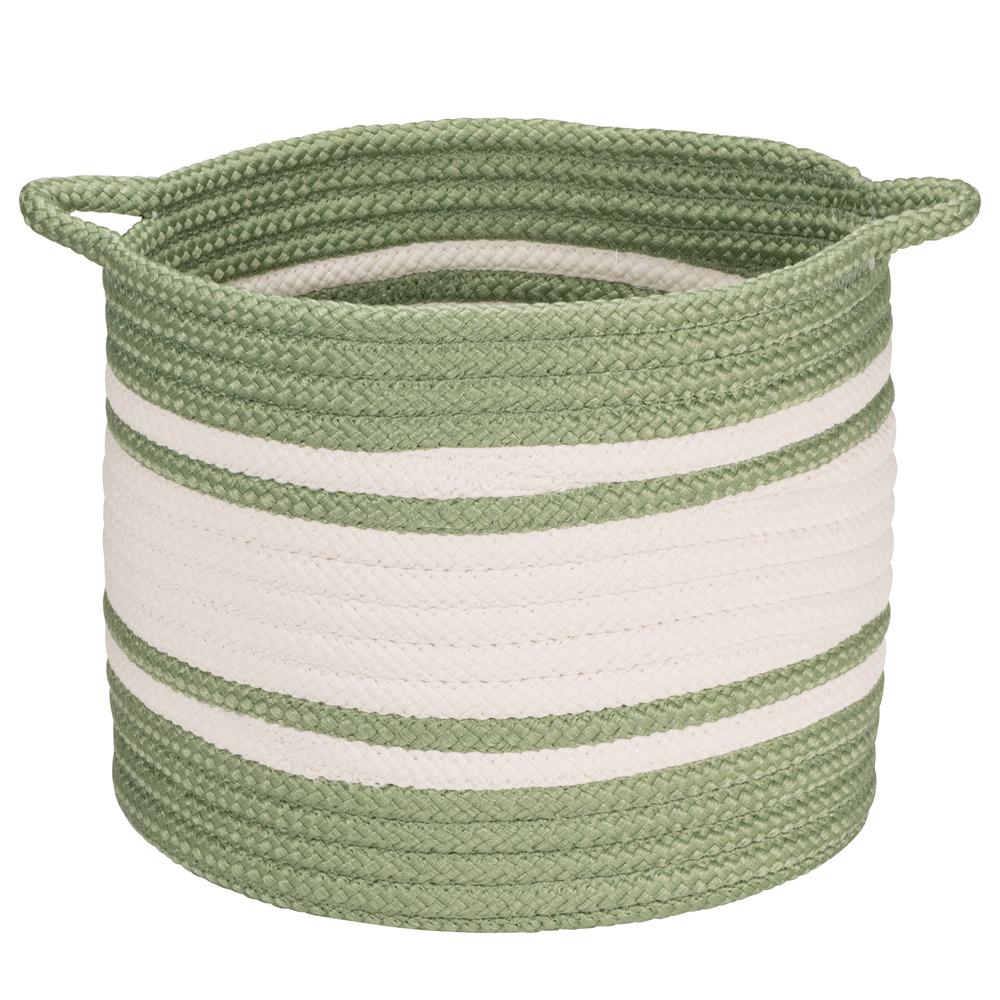 Outland Basket - Green 14"x14"x12". Picture 1