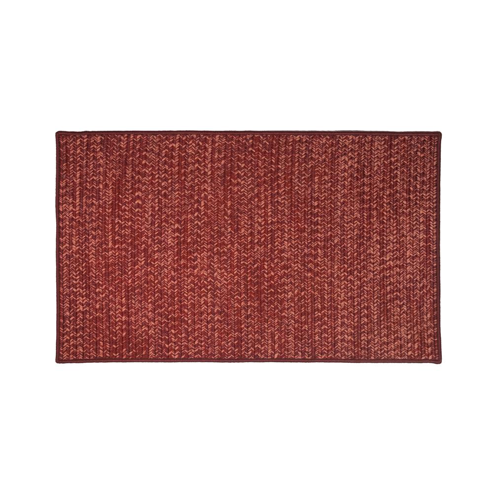 Crestwood Tweed Doormats - Autumn Red 26" x 40". Picture 3