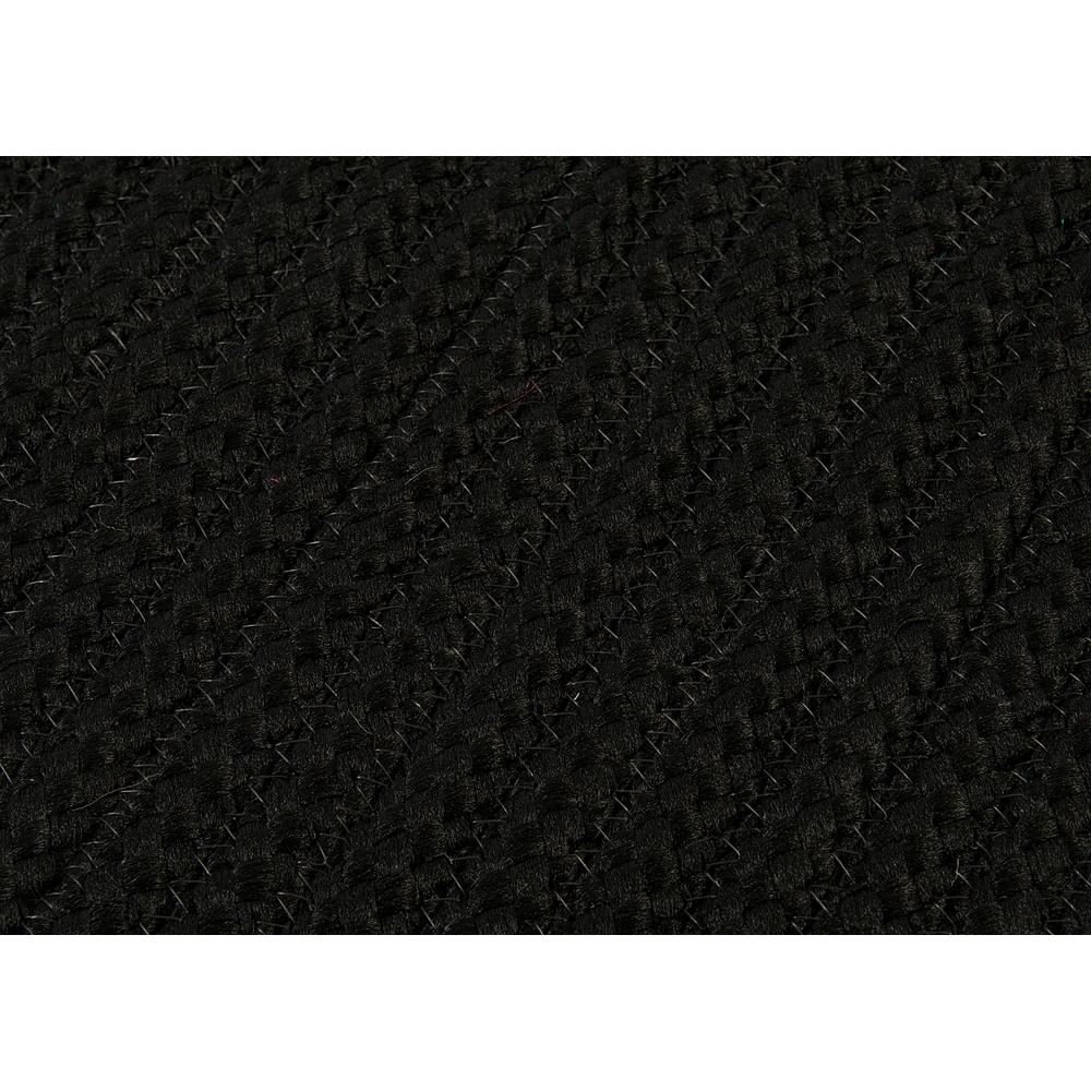 Simply Home Solid - Black 2'x9'. Picture 4