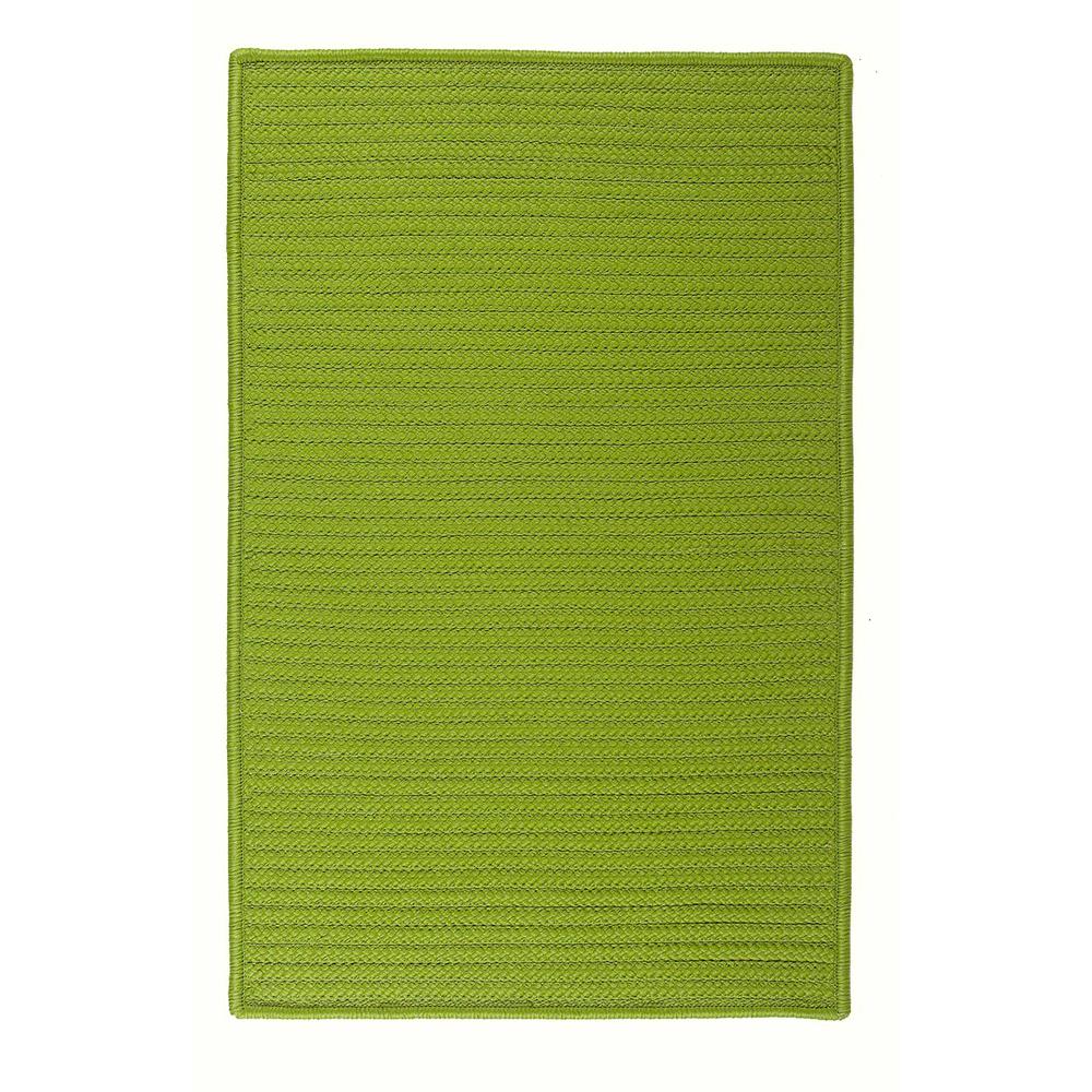 Simply Home Solid - Bright Green 4' square. Picture 5