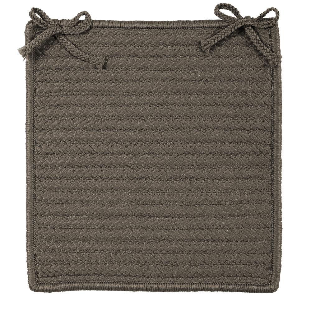 Simply Home Solid - Gray 4' square. Picture 4