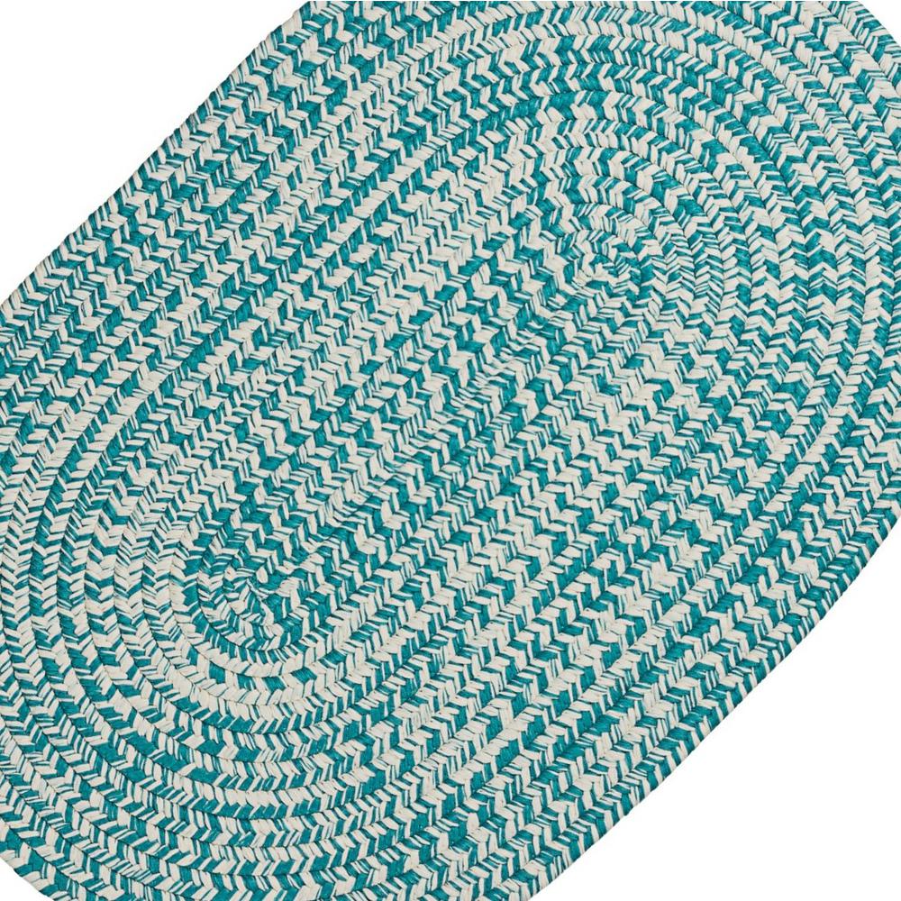 Sasha Doormats - Turquoise 26" x 40". Picture 1