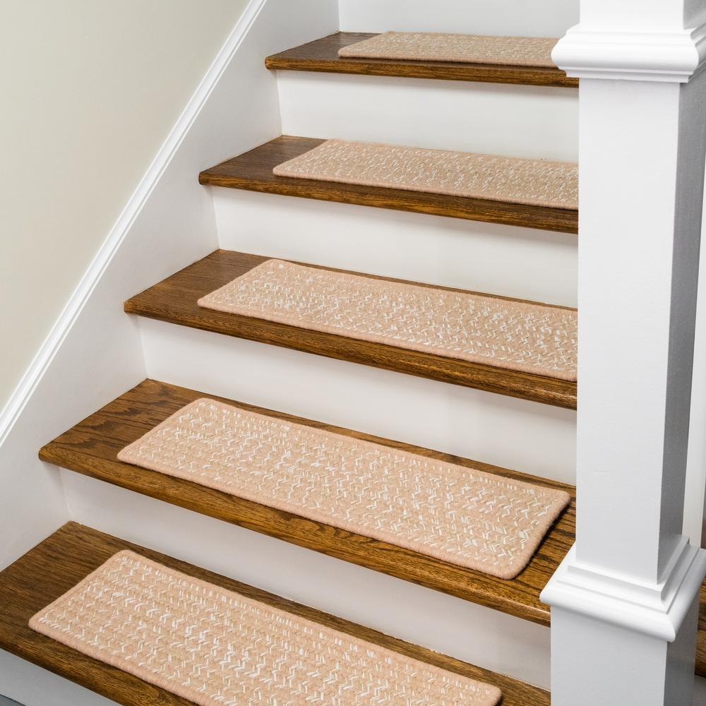 Monterey Wool Tweed Stair Treads RY99A008X028S-7. The main picture.