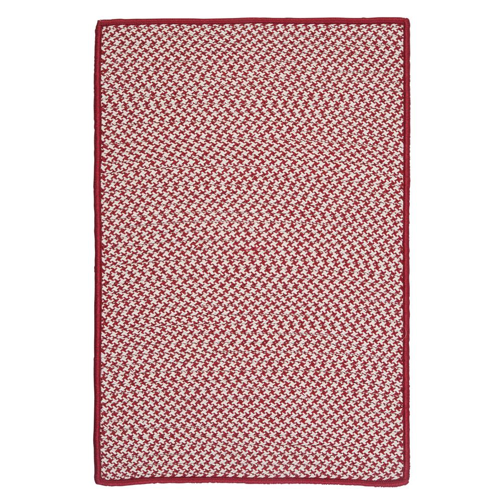 Houndstooth Doormats - Sangria  26" x 40". Picture 2