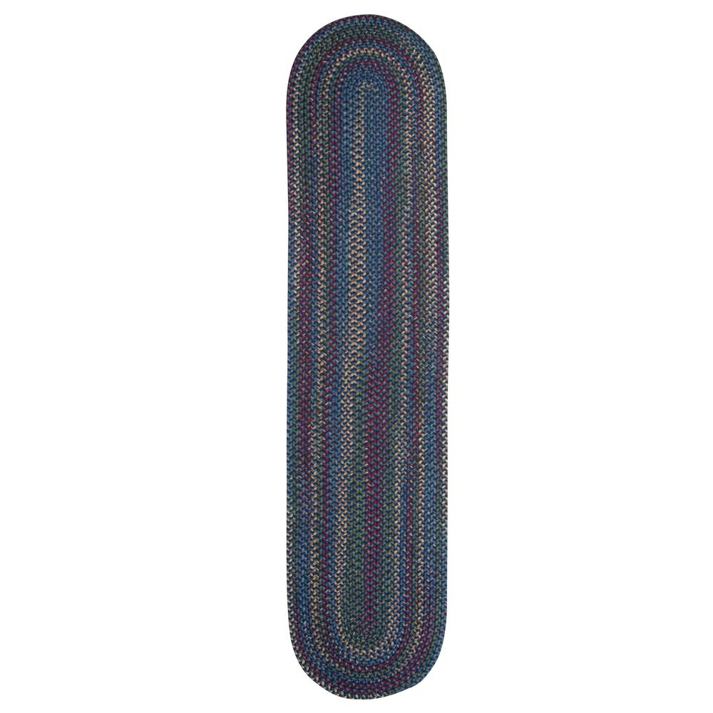 Worley Oval  - Navy 2x3. Picture 6