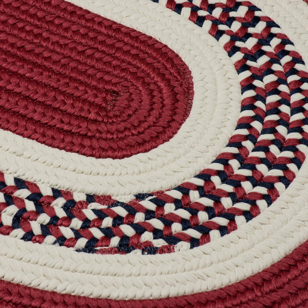 Flowers Bay - Patriot Red 4' round. Picture 2