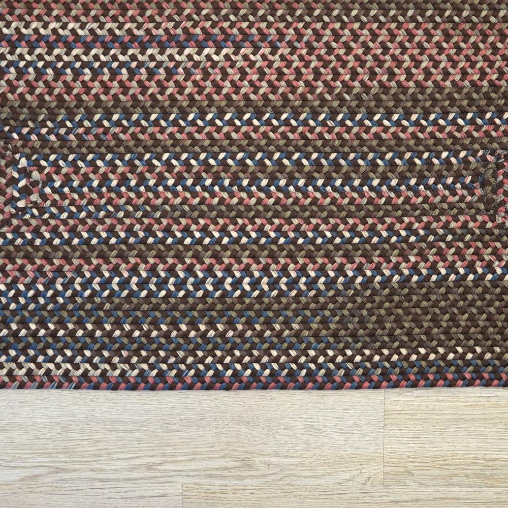 Lucid Braided Multi - Earth Brown 9x12 Rug. Picture 6